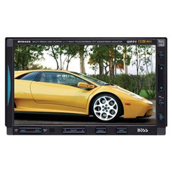 BOSS Audio Boss BV9455 Car Video Player - 7 Active Matrix TFT LCD - NTSC, PAL - DVD-R, CD-RW, Secure Digital (SD) - DVD Video, WMA, MP4, MP3, SVCD, Video CD - 340W AM, FM