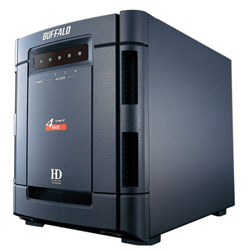 BUFFALO TECHNOLOGY (USA) INC. Buffalo 1TB DriveStation Quattro TurboUSB - Dual Interface (USB 2.0 & eSATA), RAID, 7200 RPM - External Hard Drive