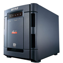 BUFFALO TECHNOLOGY (USA) INC. Buffalo 4TB DriveStation Quattro TurboUSB - Dual Interface (USB 2.0 & eSATA), RAID, 7200 RPM - External Hard Drive