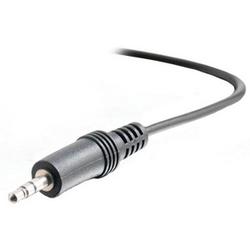 CABLES TO GO Cables To Go 3.5mm Sterero Audio Cable - 1 x Mini-phone Stereo - 1 x Mini-phone Stereo - 50ft - Black