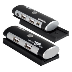 CABLES TO GO Cables To Go - 4-port USB 2.0 Travel Aluminum Hub Twin Pack - 27401-KIT