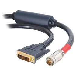 CABLES TO GO Cables To Go RapidRun Digital DVI Active Break-Away Flying Cable - 1 x MUVI - 1 x SL DVI-D - 6ft - Black