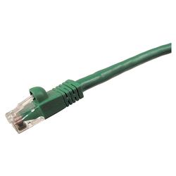 CABLES UNLIMITED Cables Unlimited 25ft Green Cat5e Snagless Patch Cable - 1 x RJ-45 - 1 x RJ-45 - 25ft - Green