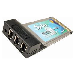 CABLES UNLIMITED Cables Unlimited 3 Port Firewire 1394a Cardbus Card NEC Chipset - 3 x 6-pin IEEE 1394a - FireWire