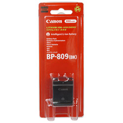 Canon BP-809(B) Lithium Ion Camcorder Battery Pack - Lithium Ion (Li-Ion) - 890mAh