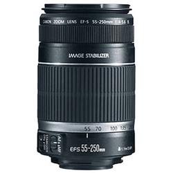 Canon EF-S 55-250mm f/4-5.6 IS Telephoto Zoom Lens - 55mm to 250mm - f/4 to 5.6