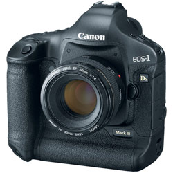 Canon EOS-1Ds Mark III Digital SLR Camera - 21.1 Megapixel - 3 Active Matrix TFT Color LCD