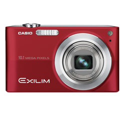 Casio EX-Z200RD 10 Megapixel, 4x Optical Zoom, Anti Shake Function Digital Camera - Red