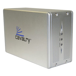 Cavalry 2TB Hard Drive - Dual Interface (USB 2.0 & eSATA) RAID - External Hard Drive