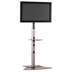 CHIEF MANUFACTURING Chief MF1-UB Flat Panel Display Mobile Cart - Up to 125lb Flat Panel Display - Black