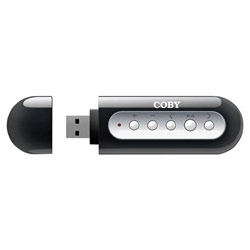 Coby Electronics MP-C200 1GB Flash MP3 Player - 1GB Flash Memory