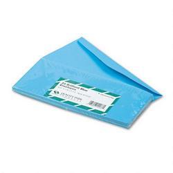 Quality Park Products Colored Envelopes, #10 Blue, 4 1/8 x 9 1/2, 25/Pack (QUA11137)