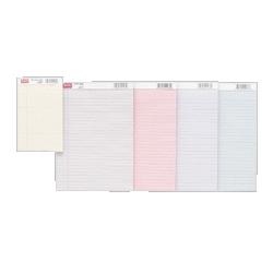Sparco Products Colored Pad, Jr. Legal Rule, 50 Sheets, 5 x8 , 12/Pack, Gray (SPR01070)