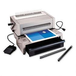 General Binding/Quartet Manufacturing. Co. CombBind™ C800 PRO Electric Plastic Comb Binding System, Gray (GBC27170)