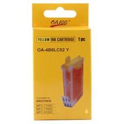 Abacus24-7 Compatible Brother LC02Y (LC-02Y) Yellow Ink Cartridge