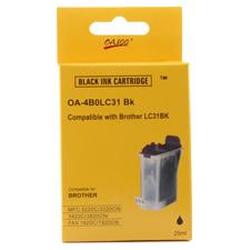 Abacus24-7 Compatible Brother LC31BK (LC-31BK) Black Ink Cartridge