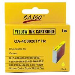 Abacus24-7 Compatible Canon BJI-201Y Hi Cap Yellow Inkjet Cartridge