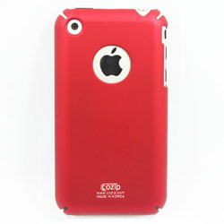 Cozip Apple iPhone Soft Polycarbonate Slim fit Case -Red
