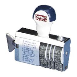 Sparco Products Dial-A-Phrase Dater, 11 Bands, Size 1-1/2 , (SPR01496)