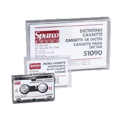 Sparco Products Dictation Cassette, Micro, 60 Minute (SPR53060)