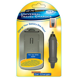 Digital Concepts AC/DC Universal Charger for Sony Batteries
