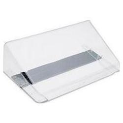 Deflecto Corporation DocuPocket® Letter Size Magnetic Wall File Pocket, 13w x 4d x 7h, Clear (DEF73101)