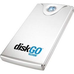 Edge EDGE Tech DiskGO! Hard Drive - 1TB - USB 2.0 - USB - External - Brushed Aluminum