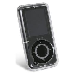 Eforcity EFORCITY Premium Clip-On Crystal Case w/Belt Clip for SanDisk Sansa e200 / e200R series MP3 player,