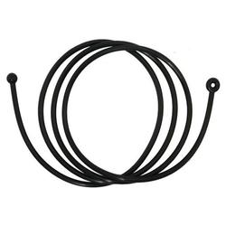 Eforcity EFORCITY Premium Universal Silicone Noodle String, Black Compatible with: Any ring slots / pendants