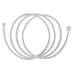 Eforcity EFORCITY Premium Universal Silicone Noodle String, White Compatible with: Any ring slots / pendants