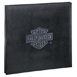EK Success Harley Davidson Album 12x12-Black Distressed