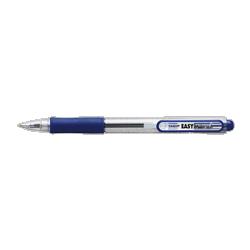 Tombow Easy Writer Ball Pen, Fine Point, Blue Ink/Clear Barrel (TOM55552)