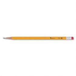 Universal Office Products Economy Woodcase Pencils, Hexagon Barrel, #2 Lead, Dozen (UNV55400)