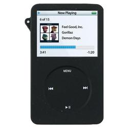 Eforcity Black Skin Case for Apple iPod Video 60GB / 80GB
