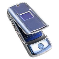 Eforcity Premium Clip-On Crystal Case w/Belt Clip for Motorola K1, Clear [Compatible with Motorola: