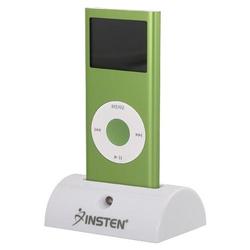 Eforcity Premium Insten {White} Cradle / Docking Station w/Remote for Apple iPod Nano Gen 1 & Gen