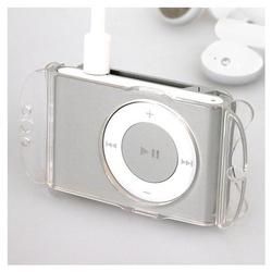 Eforcity Premium Polycarbonate Clip-On Crystal Case w/ Headset Wrap for Apple 2nd Generation Shuffle (DAPPSHUFPC01)