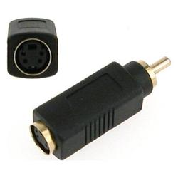 Eforcity S-Video to RCA Female to Male Converter Adapter