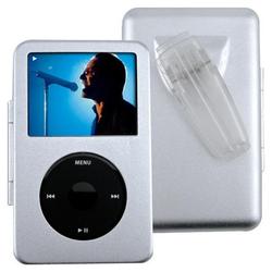 Eforcity Silver Aluminum Case for Apple iPod Video 30GB / 60GB / 80GB / iPod Video U2 Special Editio