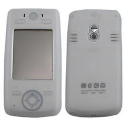 Eforcity White Silicone Skin Case for Motorola E680 / E680i