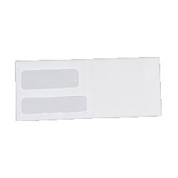 Sparco Products Envelopes,Double Window,#9,3-7/8 x8-7/8 ,500/BX,White (SPR09372)