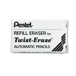 Pentel Of America Eraser Refills for Twist Erase® III Pencils, Side FX™, 3 per Tube (PENE10)