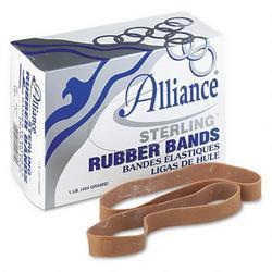 ALLIANCE RUBBER COMPANY Ergonomically Correct Boxed Rubber Bands, Size 107, Approx. 50, 1 lb. Box (ALL25075)