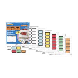 Tabbies Exhibit Labels, 1-5/8 x1 , 240 Labels/Pack, White (TAB48090)