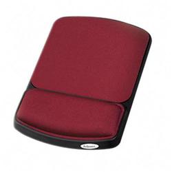 Fellowes Manufacturing Fellowes Jewel Tones Gel Wrist/Mouse Pad - 1.12 x 6.25 x 10.25 - Ruby