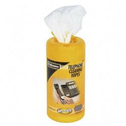 Fellowes Manufacturing Fellowes Telephone Cleaning Wipes - Cleaning Wipe