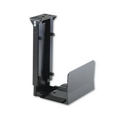Safco Products Fixed Mount Under Desk CPU Holder, 7 7/8 to 12 5/8 W x 9 1/2 D x 14 3/4 to 23 3/4 H (SAF2176)