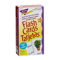 Trend Enterprises Flash Cards,Spanish,Objects Around The Home (TEIT53015)