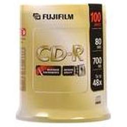 Fuji Film Fujifilm 48x CD-R Media - 700MB - 100 Pack Spindle