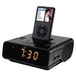 GPX Clock Radio w/iPod Dock